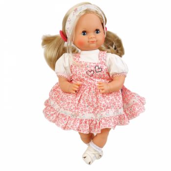 Кукла малышка в розовом платьице (32 см)