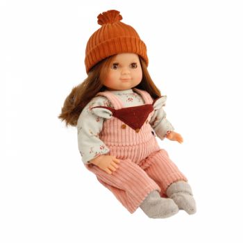 Кукла малышка в осеннем наряде (32 см)