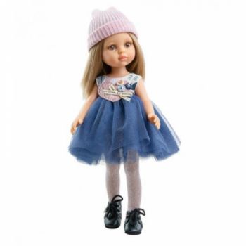 Карла в синем платье кукла Паола Рейна (32 см)