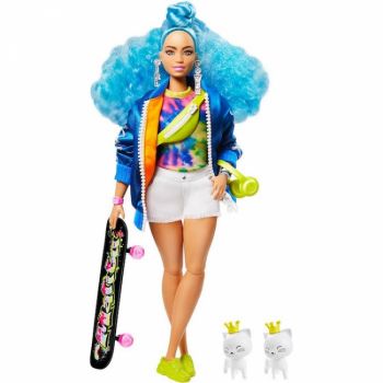 Кукла Barbie Экстра №4 с голубыми волосами