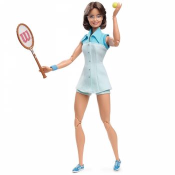 Коллекционная кукла Билли Джин Кинг из серии «Вдохновляющие женщины Барби»