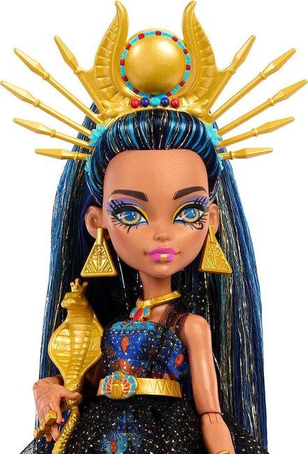 Monster High Cleo De Nile Doll in Monster Ball Party - Интернет магазин  кукол - Кукломания