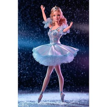 Кукла Барби балерина снежинка - Barbie as Snowflake Doll in The Nutcracker Collector Edition - Classic Ballet Series (1999)