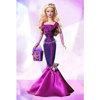 Кукла Барби Пожелания на День Рождения (фиолетовое платье) - Birthday Wishes Barbie (2004 год выпуска)