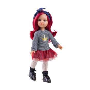 Даша с красными волосами кукла Паола Рейна (32 см)